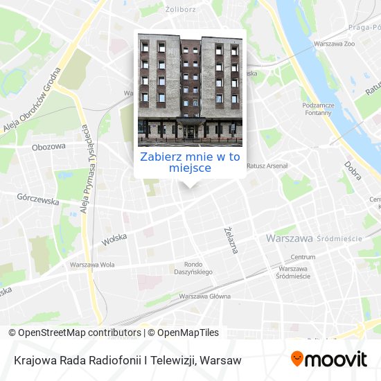 Mapa Krajowa Rada Radiofonii I Telewizji