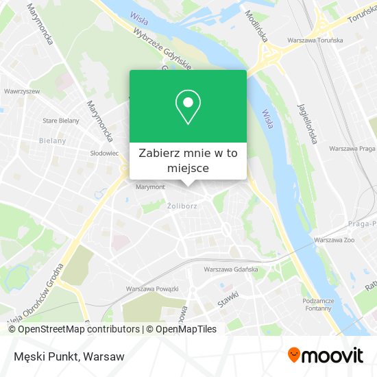 Mapa Męski Punkt