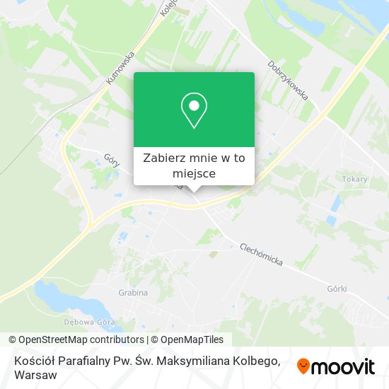 Mapa Kościół Parafialny Pw. Św. Maksymiliana Kolbego