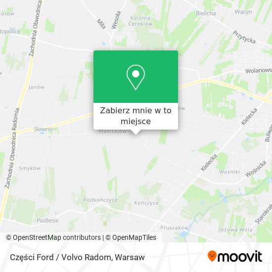 Mapa Części Ford / Volvo Radom