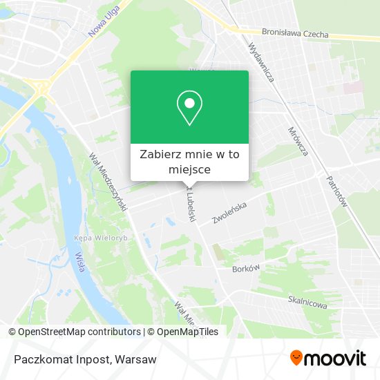 Mapa Paczkomat Inpost