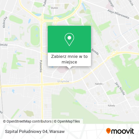 Mapa Szpital Południowy 04