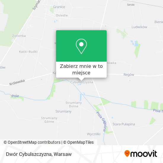 Mapa Dwór Cybulszczyzna