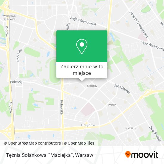 Mapa Tężnia Solankowa ""Maciejka""