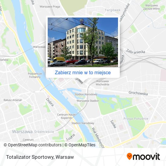 Mapa Totalizator Sportowy