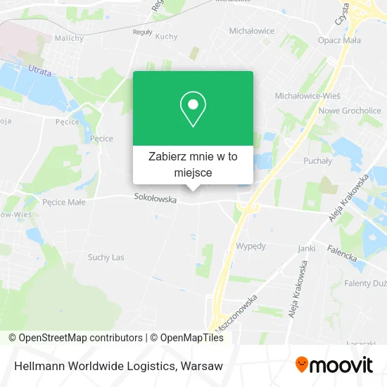 Mapa Hellmann Worldwide Logistics