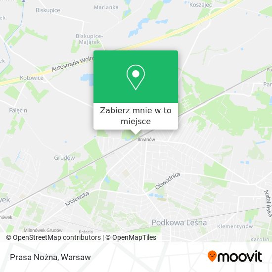 Mapa Prasa Nożna