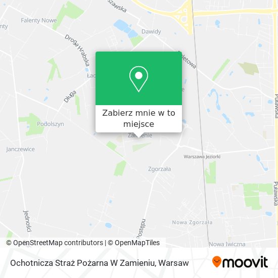 Mapa Ochotnicza Straż Pożarna W Zamieniu