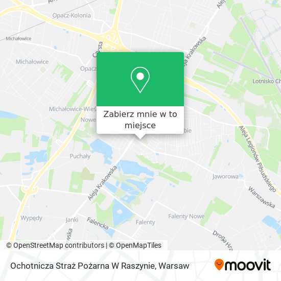 Mapa Ochotnicza Straż Pożarna W Raszynie