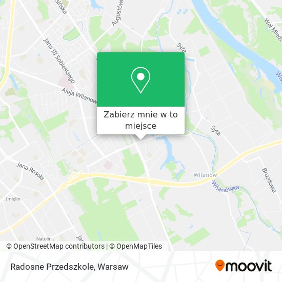 Mapa Radosne Przedszkole