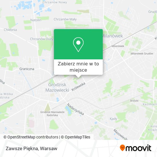 Mapa Zawsze Piękna