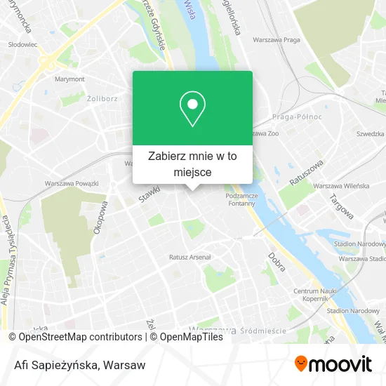 Mapa Afi Sapieżyńska