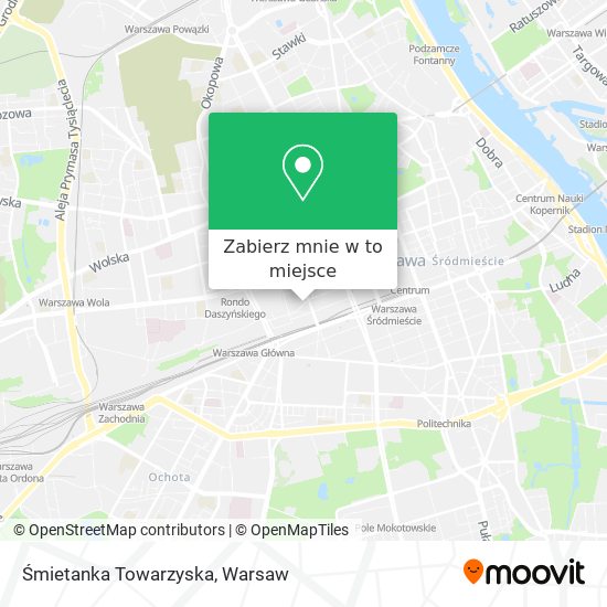 Mapa Śmietanka Towarzyska