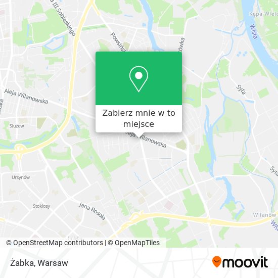 Mapa Żabka