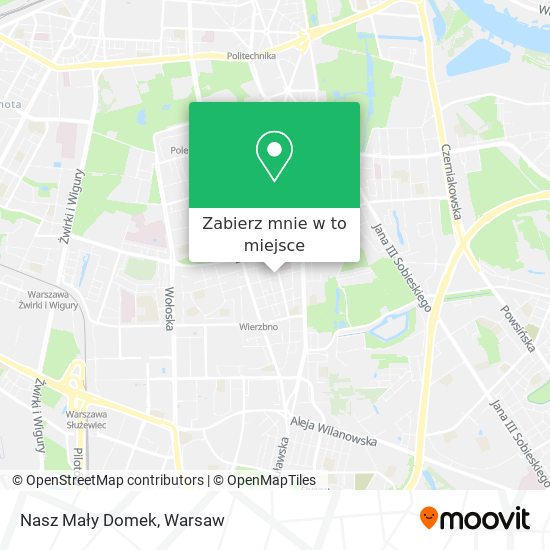 Mapa Nasz Mały Domek