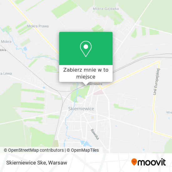 Mapa Skierniewice Ske