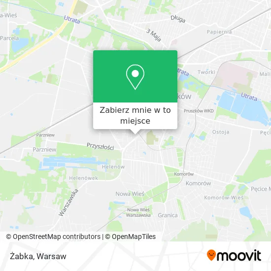Mapa Żabka