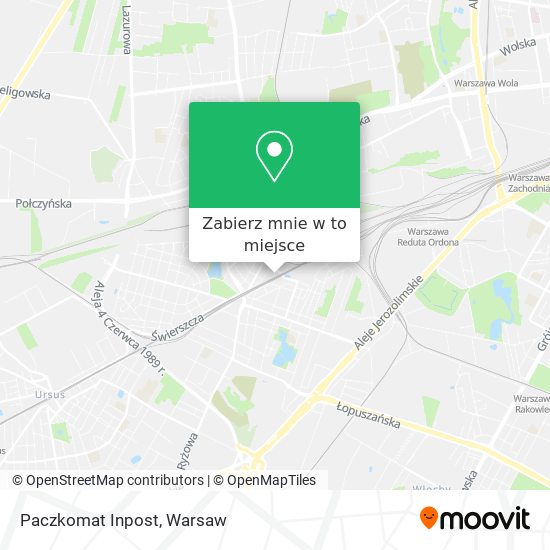 Mapa Paczkomat Inpost