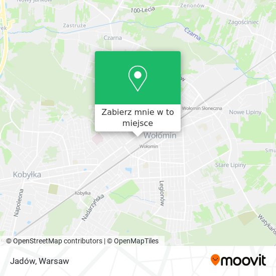 Mapa Jadów