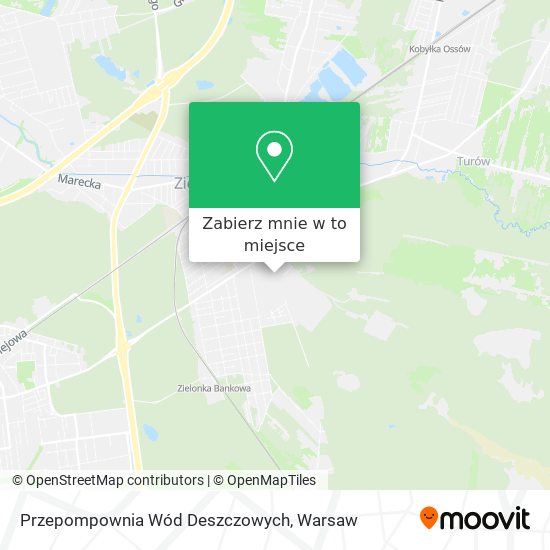 Mapa Przepompownia Wód Deszczowych