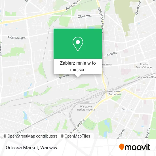 Mapa Odessa Market