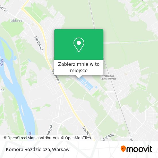 Mapa Komora Rozdzielcza