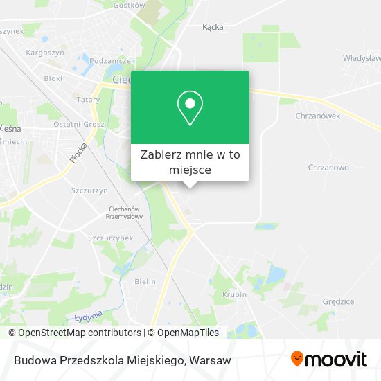 Mapa Budowa Przedszkola Miejskiego