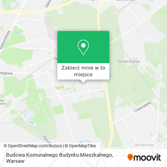 Mapa Budowa Komunalnego Budynku Mieszkalnego