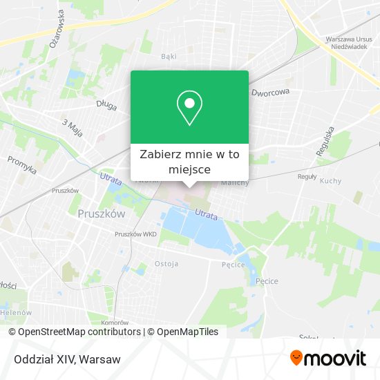 Mapa Oddział XIV