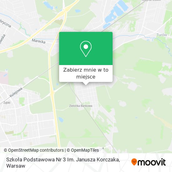 Mapa Szkoła Podstawowa Nr 3 Im. Janusza Korczaka