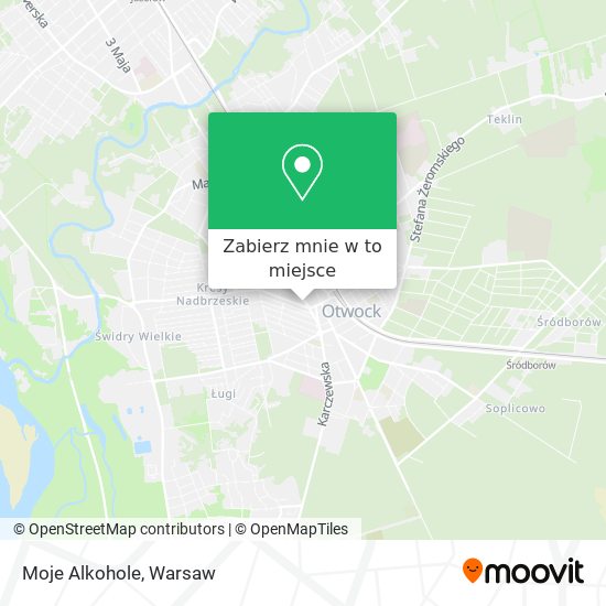 Mapa Moje Alkohole