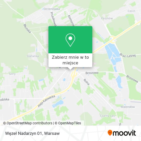 Mapa Węzeł Nadarzyn 01