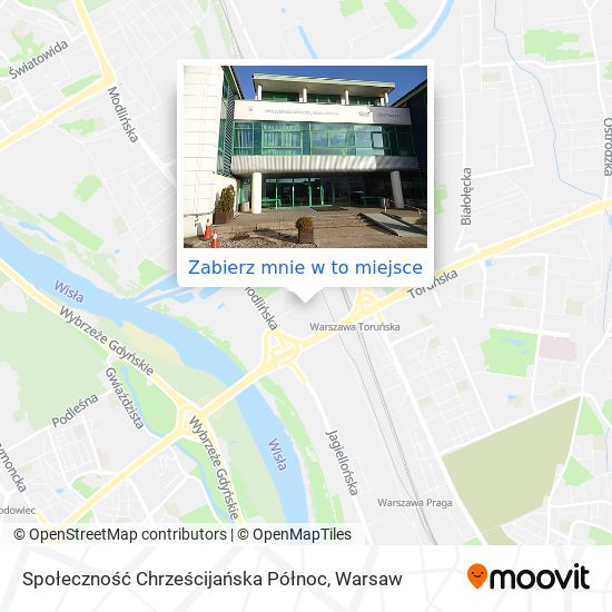 Mapa Społeczność Chrześcijańska Północ