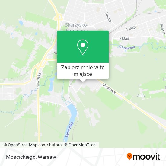 Mapa Mościckiego