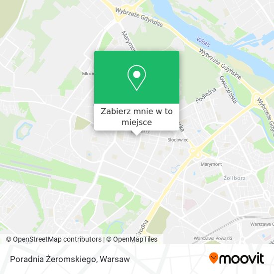 Mapa Poradnia Żeromskiego