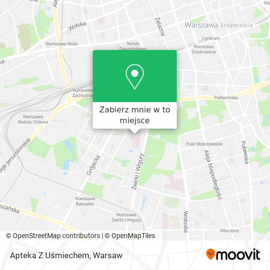 Mapa Apteka Z Uśmiechem