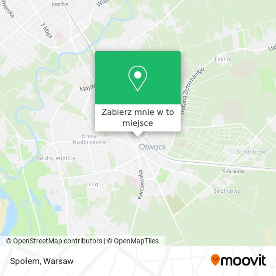 Mapa Społem