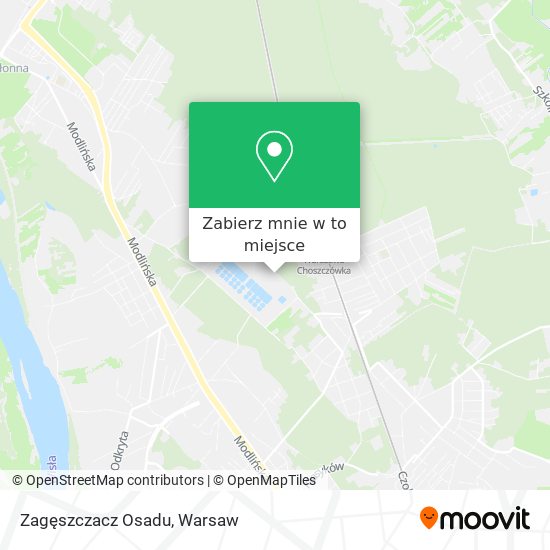 Mapa Zagęszczacz Osadu