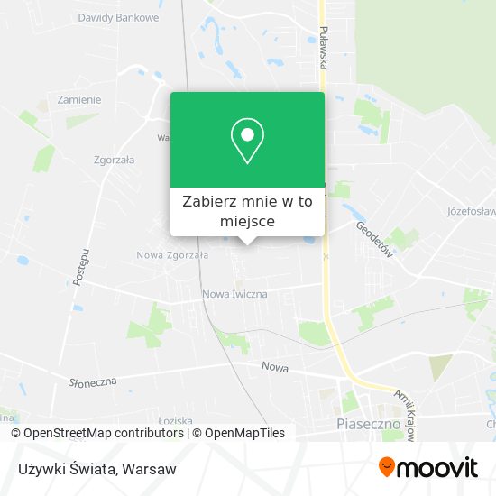 Mapa Używki Świata