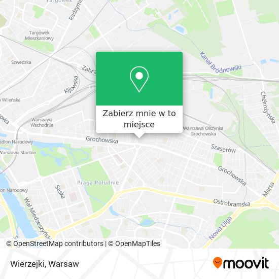 Mapa Wierzejki