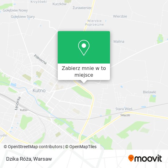 Mapa Dzika Róża