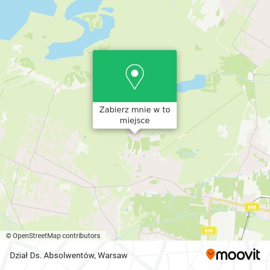 Mapa Dział Ds. Absolwentów