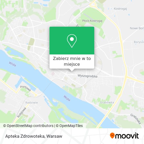 Mapa Apteka Zdrowoteka