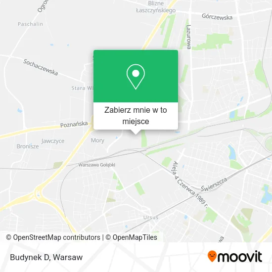 Mapa Budynek D