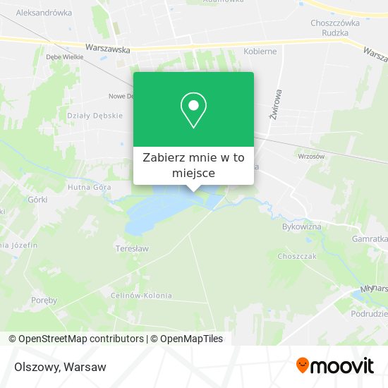 Mapa Olszowy