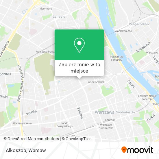 Mapa Alkoszop