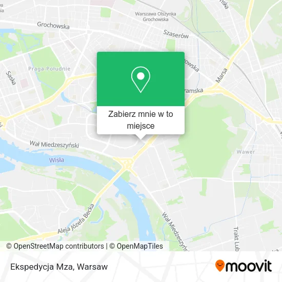 Mapa Ekspedycja Mza