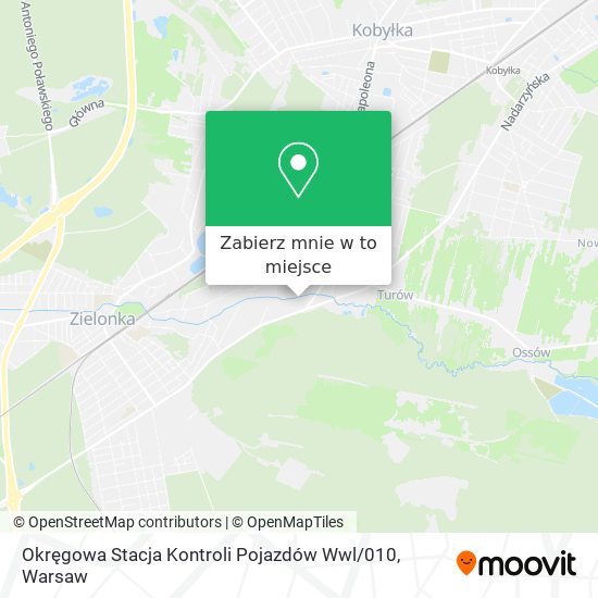 Mapa Okręgowa Stacja Kontroli Pojazdów Wwl / 010