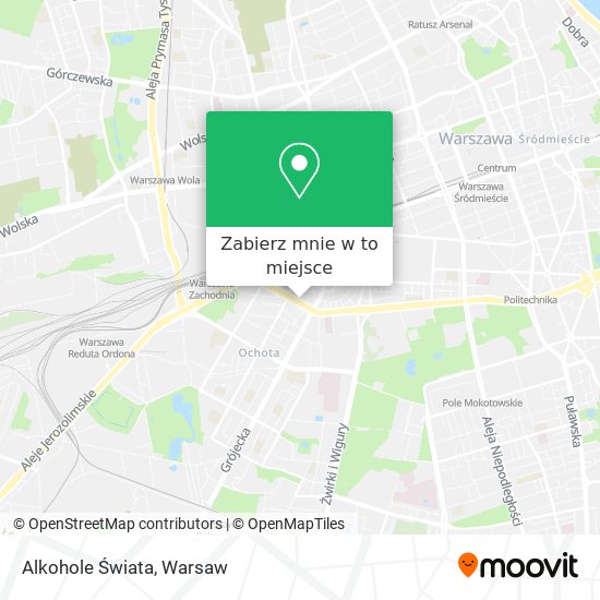 Mapa Alkohole Świata