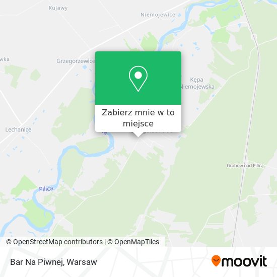 Mapa Bar Na Piwnej